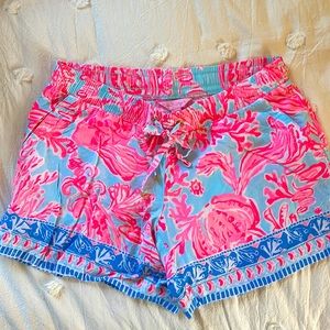 Lilly Pulitzer Soft Drawstring Shorts Size XS